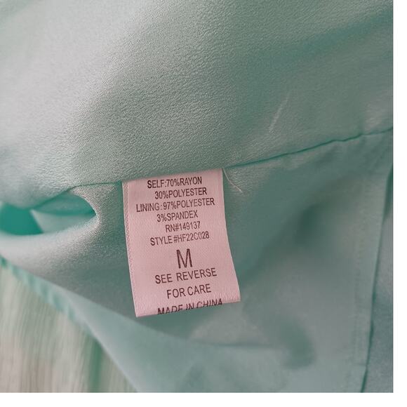 Hyfve Adjustable Straps 3-Tiered Skirt Summer Dress M - Picture 6 of 6